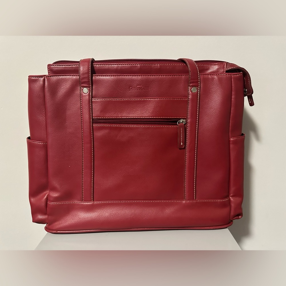 "Compu Case" Women's Large Computer Red Laptop Case